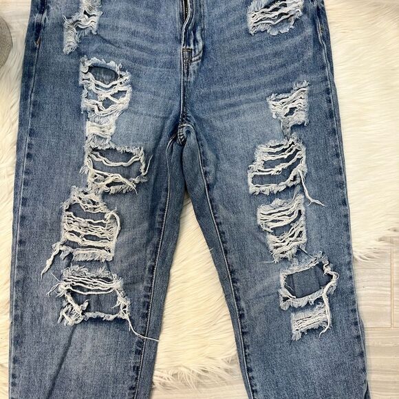 Insane Gene Distressed Straight Leg Jeans - Picture 11 of 16